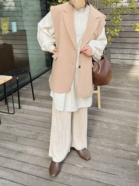 sayaさん（レディース・156cm）の春コーディネート