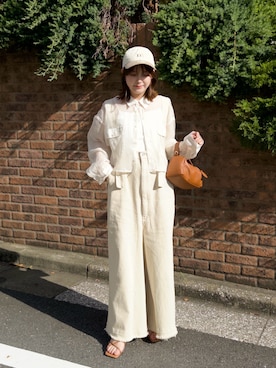 「LOWRYS FARM（ローリーズファーム）のアイテム」を使った、sayaさん（骨格ストレート・レディース・156cm）の夏コーディネート
