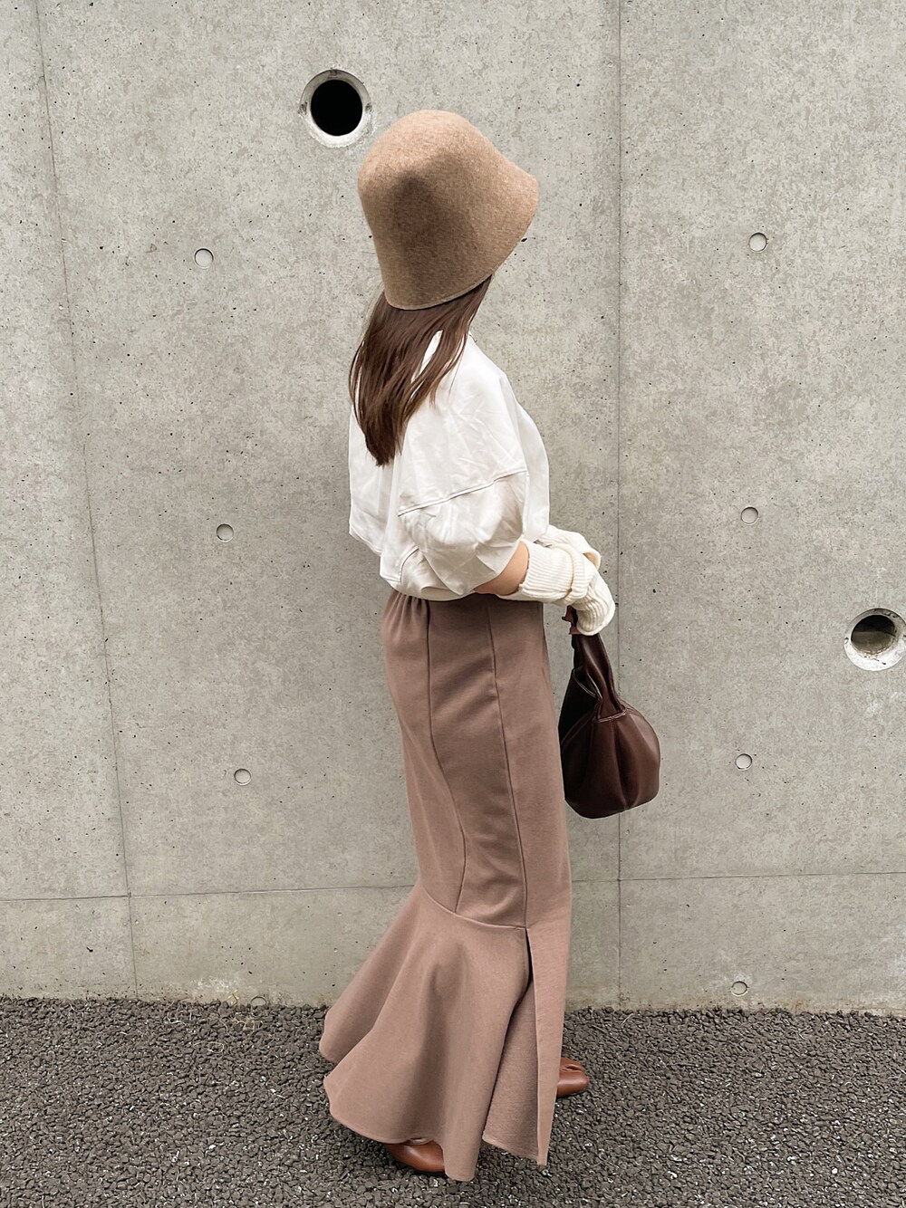 I_am（アイアム）の「balloon puff sleeve cut（Tシャツ/カットソー