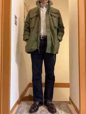 「J&M Davidson（ジェイアンドエムデヴィッドソン）のアイテム」を使った、tjさん（メンズ・168cm）の冬コーディネート