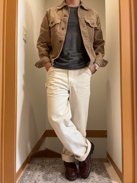 「アイテム（腕時計）」を使った、tjさん（メンズ・168cm）の秋コーディネート