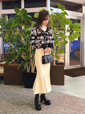 「NOMAE（ノーマエ）のアイテム」を使った、kyokaさん（レディース・167cm）の冬コーディネート