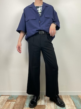 ましろ@放射線技師さん（メンズ・175cm）の夏コーディネート