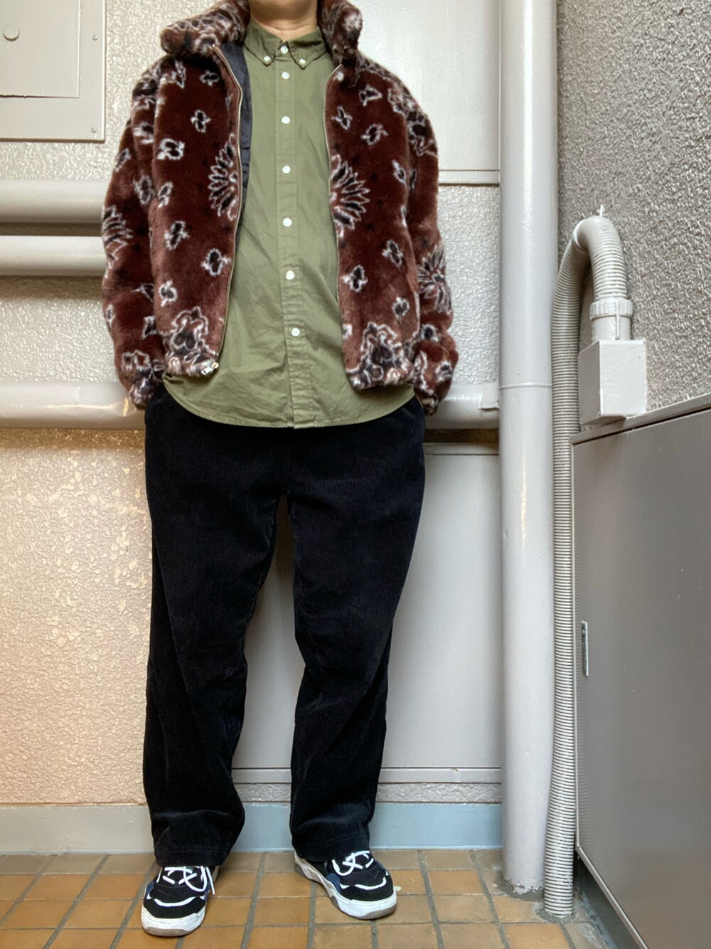 supreme バンダナ柄パンツ