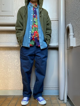 Uskさん（メンズ・175cm）の冬コーディネート