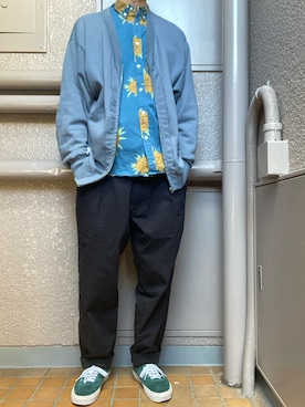 WTAPS カーディガン BLUE ダブルタップス 新品 WTAPS カーディガン ブルー Lサイズ palmer ダブルタップス