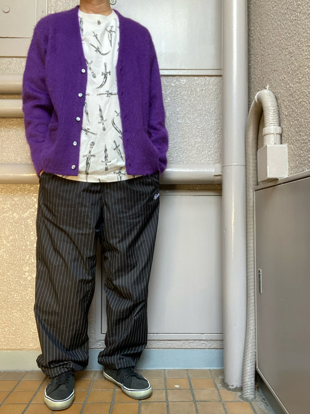 Supreme モヘア カーディガン M 2013AW レア 2013AW シュプリーム モヘアカーディガン デザイン◎ SUPREME