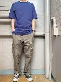 WTAPS/ダブルタップス 半袖シャツ ネイビー 2025 WTAPS Tシャツ ダブルタップス 紺 Mサイズ｜Yahoo!フリマ