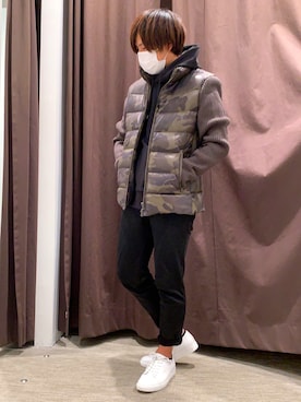 「HIGH STREET（ハイストリート）のアイテム」を使った、アラキさん（メンズ・166cm）の秋コーディネート