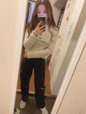 GRL(グレイル)の「クロップド丈ボレロXノースリーブニット