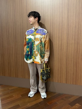 「GENTIL BANDIT（ジャンティバンティ）のアイテム」を使った、_さん（メンズ・175cm）の夏コーディネート