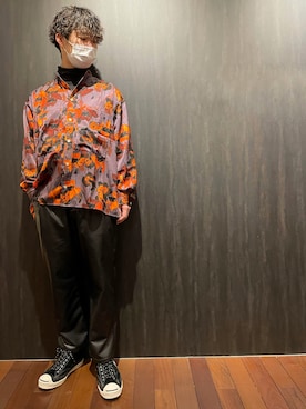 「LUSOR（ルーソル）のアイテム（パンツ）」を使った、_さん（メンズ・175cm）の冬コーディネート