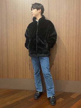 「LUSOR（ルーソル）のアイテム（ジャケット/アウター）」を使った、_さん（メンズ・175cm）の秋コーディネート