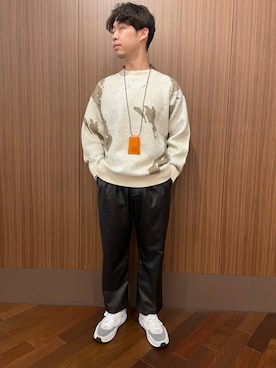 「LUSOR（ルーソル）のアイテム」を使った、_さん（メンズ・175cm）の秋コーディネート