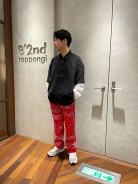 「ファッションの力を信じよう」｜「アイテム（レッグウェア）」を使った、_さん（メンズ・175cm）の夏コーディネート