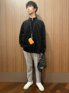 「A4A（エーフォーエー）のアイテム」を使った、_さん（メンズ・175cm）の秋コーディネート