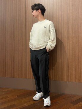 「LUSOR（ルーソル）のアイテム（パンツ）」を使った、_さん（メンズ・175cm）の秋コーディネート
