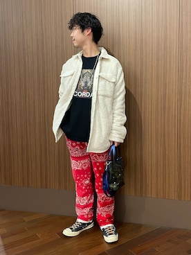 「GENTIL BANDIT（ジャンティバンティ）のアイテム」を使った、_さん（メンズ・175cm）の秋コーディネート