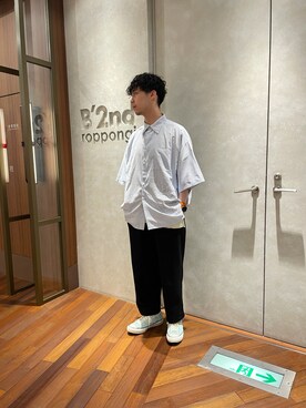 「LUSOR（ルーソル）のアイテム」を使った、_さん（メンズ・175cm）の夏コーディネート