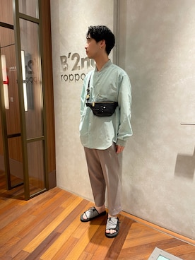 「GENTIL BANDIT（ジャンティバンティ）のアイテム」を使った、_さん（メンズ・175cm）の夏コーディネート