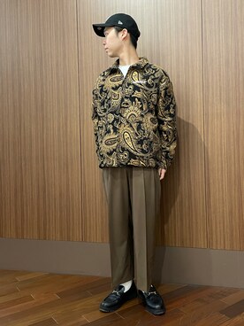 「A4A（エーフォーエー）のアイテム（ジャケット/アウター）」を使った、_さん（メンズ・175cm）の秋コーディネート