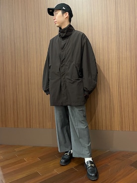 「LUSOR（ルーソル）のアイテム（パンツ）」を使った、_さん（メンズ・175cm）の秋コーディネート