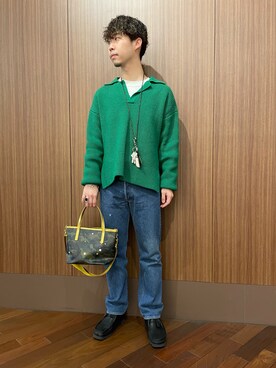 「GENTIL BANDIT（ジャンティバンティ）のアイテム」を使った、_さん（メンズ・175cm）の秋コーディネート