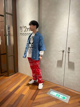 「LUSOR（ルーソル）のアイテム」を使った、_さん（メンズ・175cm）の夏コーディネート