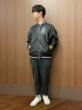 「LUSOR（ルーソル）のアイテム（ジャケット/アウター）」を使った、_さん（メンズ・175cm）の秋コーディネート