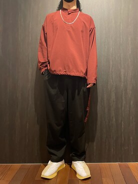 「B'2nd（ビーセカンド）のアイテム（パンツ）」を使った、_さん（メンズ・175cm）の冬コーディネート