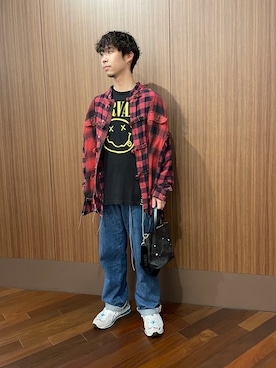 「GENTIL BANDIT（ジャンティバンティ）のアイテム」を使った、_さん（メンズ・175cm）の秋コーディネート