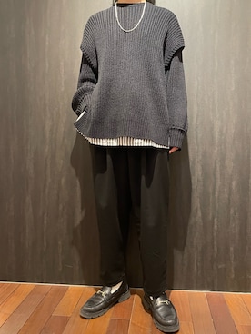 「B'2nd（ビーセカンド）のアイテム（パンツ）」を使った、_さん（メンズ・175cm）の春コーディネート