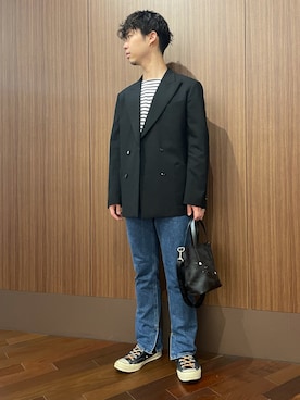 「GENTIL BANDIT（ジャンティバンティ）のアイテム」を使った、_さん（メンズ・175cm）の秋コーディネート