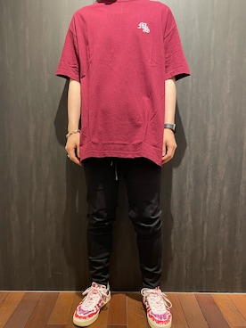 「MANASTASH（マナスタッシュ）のアイテム（トップス）」を使った、_さん（メンズ・175cm）の春コーディネート