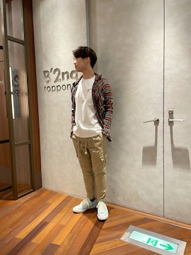 「ファッションの力を信じよう」｜「アイテム（レッグウェア）」を使った、_さん（メンズ・175cm）の夏コーディネート