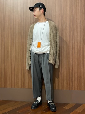 「LUSOR（ルーソル）のアイテム」を使った、_さん（メンズ・175cm）の秋コーディネート