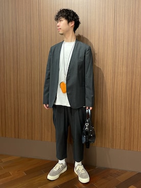 「GENTIL BANDIT（ジャンティバンティ）のアイテム」を使った、_さん（メンズ・175cm）の秋コーディネート