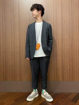 「ファッションの力を信じよう」｜「アイテム（レッグウェア）」を使った、_さん（メンズ・175cm）の秋コーディネート