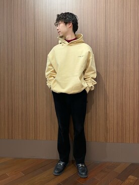 「B'2nd（ビーセカンド）のアイテム（トップス）」を使った、_さん（メンズ・175cm）の冬コーディネート