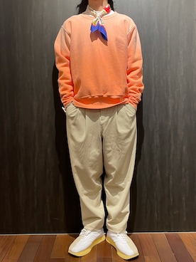 「B'2nd（ビーセカンド）のアイテム（パンツ）」を使った、_さん（メンズ・175cm）の冬コーディネート