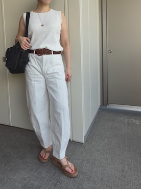 「UGG（アグ）のアイテム」を使った、BOWさん（レディース・169cm）の夏コーディネート