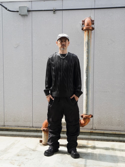 DIESEL P-Staind パンツナイロンビッグポケット P-STAIND パンツナイロンビッグポケット｜ブラック｜メンズ｜DIESEL