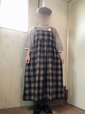 「小菅幸子（コスゲサチコ）のアイテム」を使った、tomnyanさん（レディース・156cm）の夏コーディネート