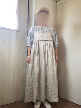 「小菅幸子（コスゲサチコ）のアイテム」を使った、tomnyanさん（レディース・156cm）の秋コーディネート