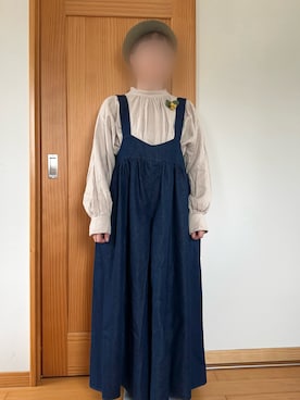 「春服」｜「アイテム（チュニック）」を使った、tomnyanさん（レディース・156cm）の冬コーディネート