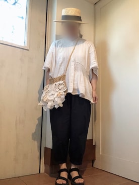 tomnyanさん（レディース・156cm）の夏コーディネート