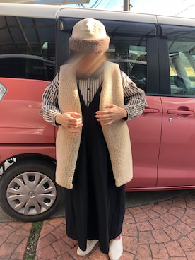 tomnyanさん（レディース・156cm）の冬コーディネート