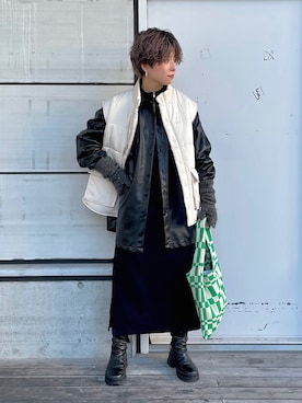 naraさん（レディース・151cm）の冬コーディネート