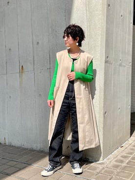 naraさん（レディース・151cm）の春コーディネート