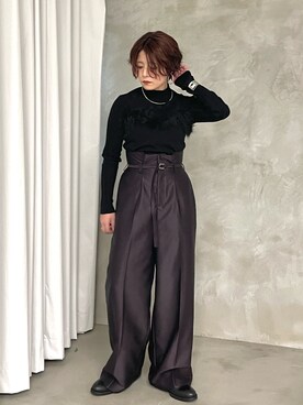 naraさん（レディース・151cm）の秋コーディネート